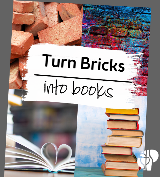 Drop in & DIY Your Bookish Brick